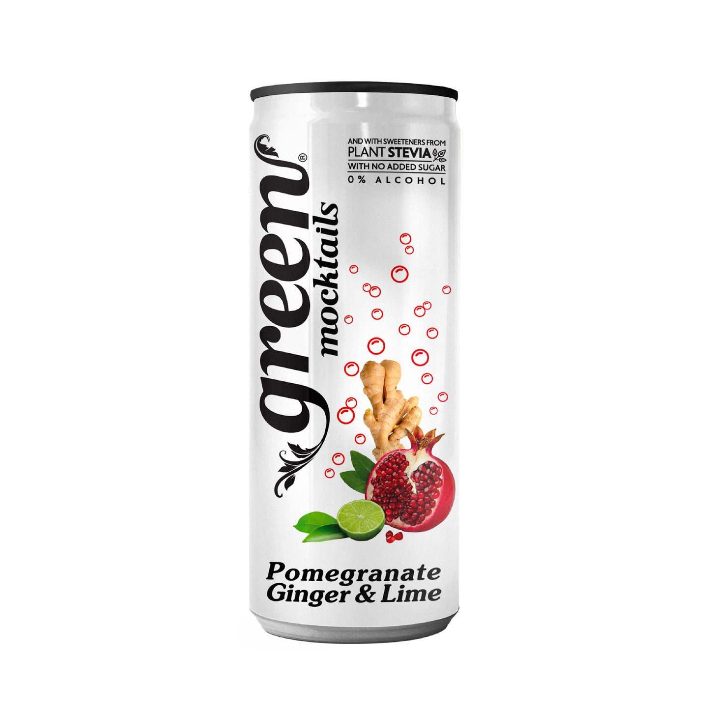 Green Pomegranate Ginger & Lime 330ml