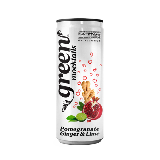 Green Pomegranate Ginger & Lime 330ml